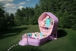 La casa di Polly Pocket a grandezza naturale è su Airbnb: ecco come soggiornare