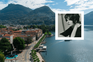 Lugano + foto in miniatura di Mina