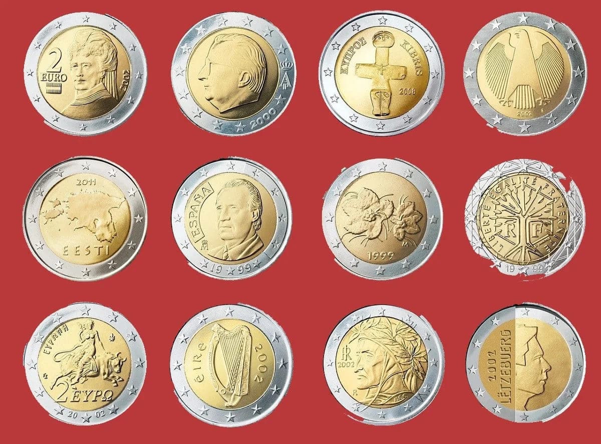 Monete da 2 euro più rare
