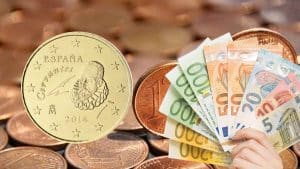 moneta da 50 centesimi spagnola