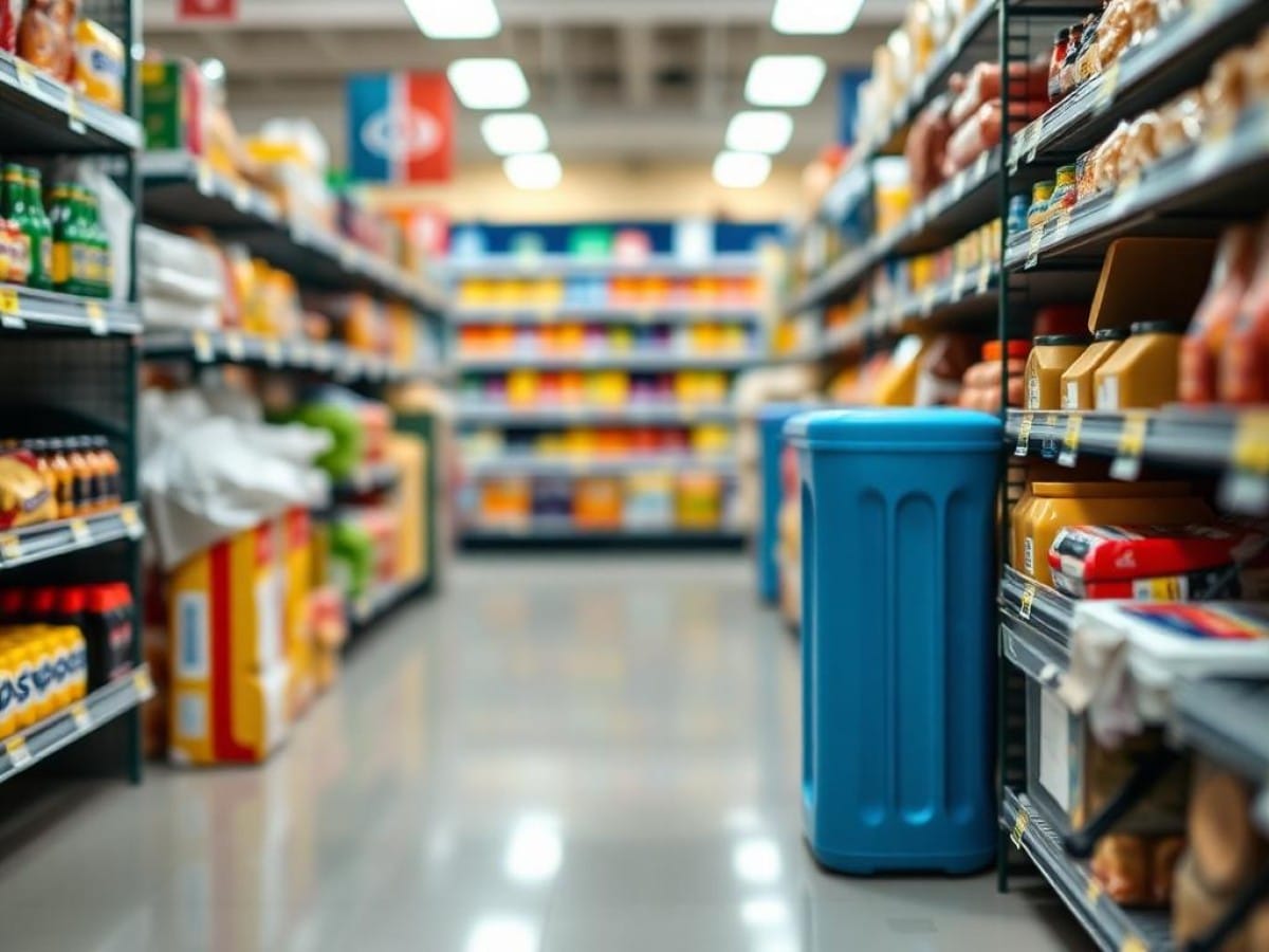 batteri supermercato