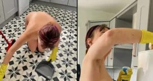 donna delle pulizie