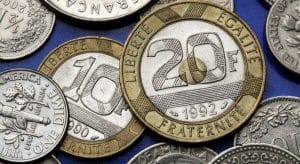 Il valore delle vecchie monete e banconote in franchi