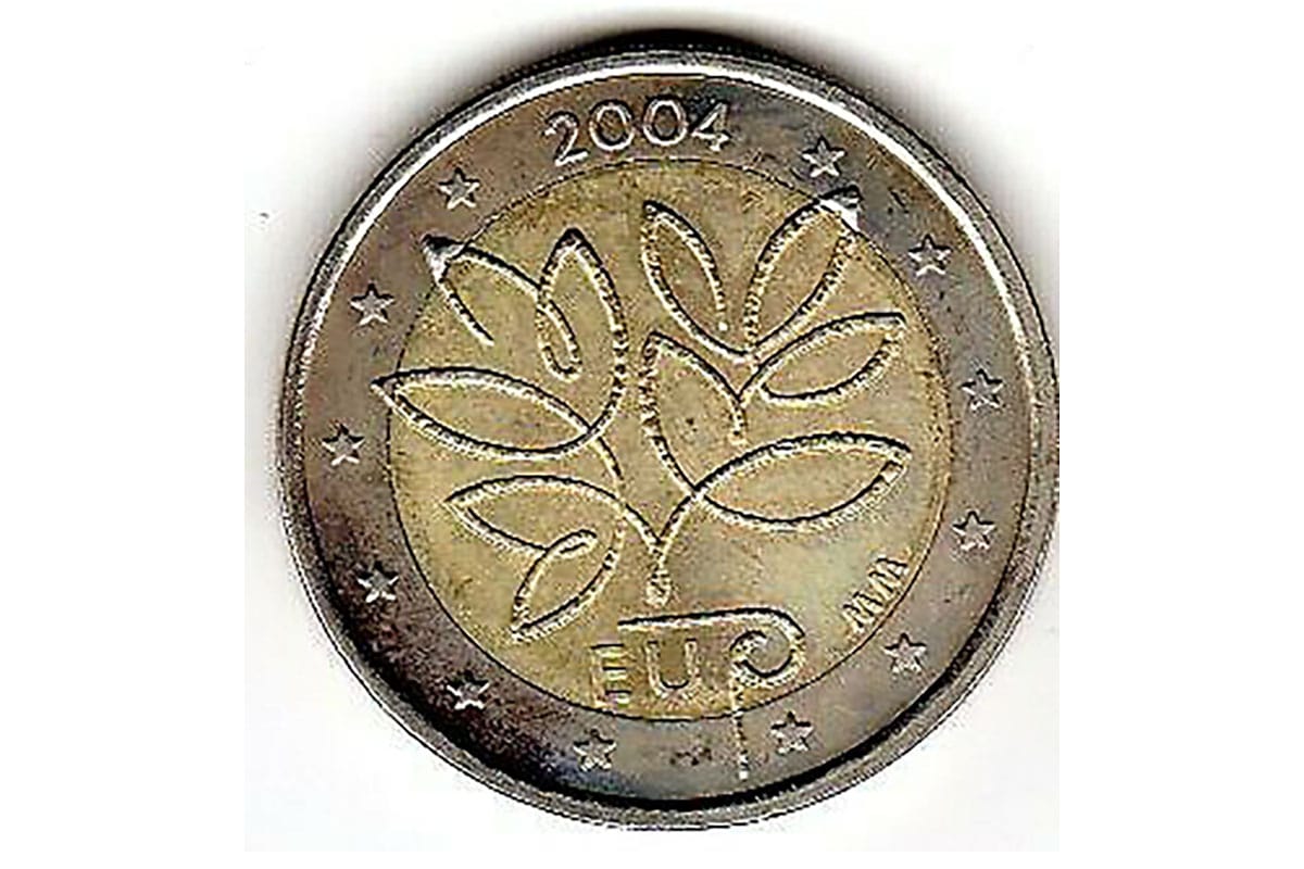 Le monete da 2 euro della Finlandia del 2004