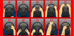 Come la posizione delle mani sul volante svela la tua personalità