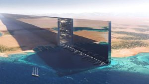 La costruzione della più grande struttura al mondo avanza e sembra uscita da un film di fantascienza