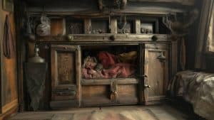 Nel Medioevo si dormiva dentro armadi di legno
