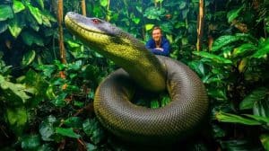 Trovata una gigantesca anaconda mai vista prima nella giungla amazzonica durante le riprese con Will Smith