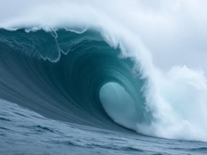 Un'onda anomala record colpisce il Pacifico settentrionale con un'altezza impressionante