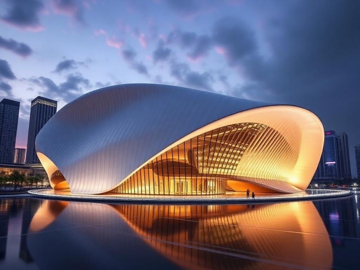 Zaha Hadid ha progettato il più grande centro congressi di Pechino