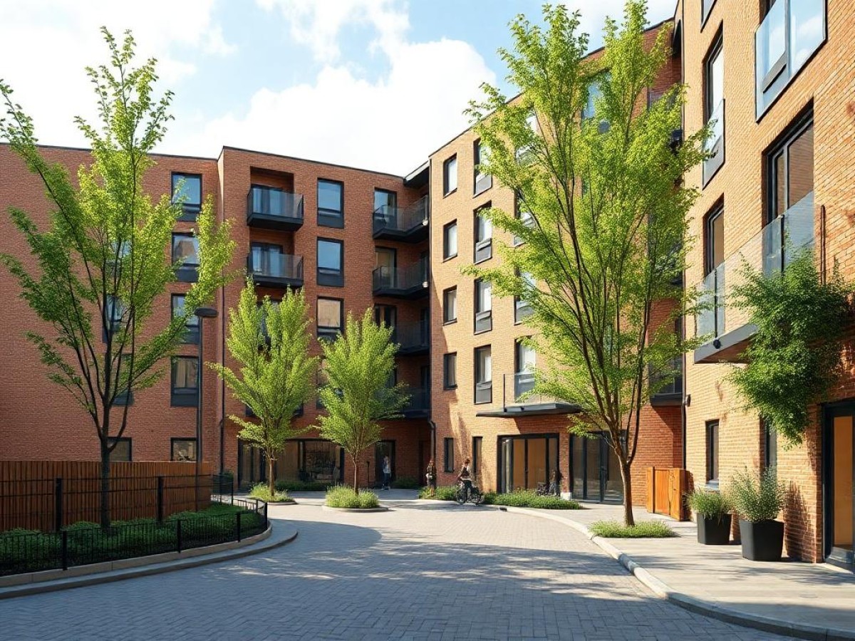 Un rivoluzionario complesso di edilizia residenziale sociale e sostenibile a Londra che migliora la vita della comunità