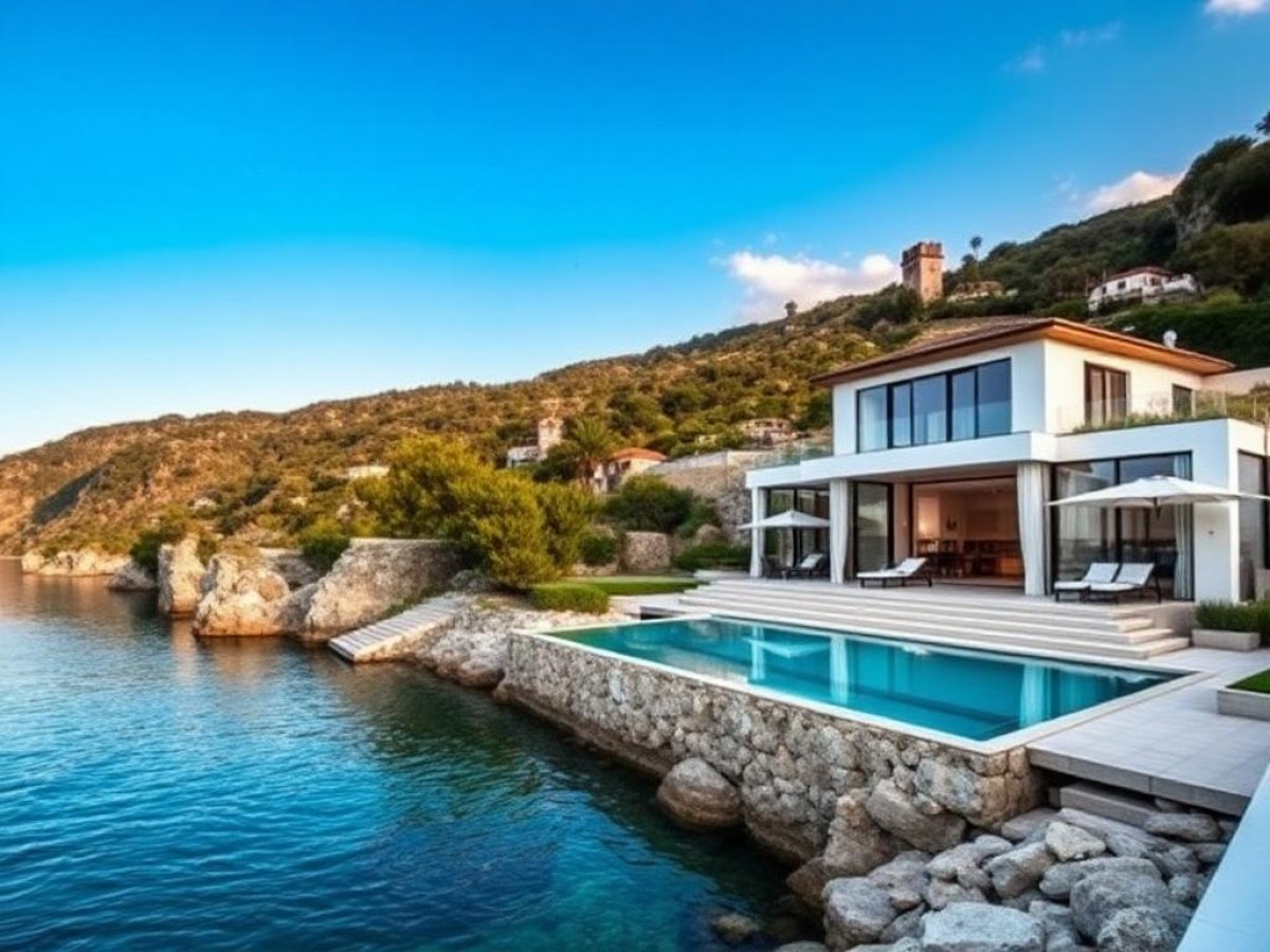 Alassio città del lusso: in affitto una villa da sogno sulle colline della baia