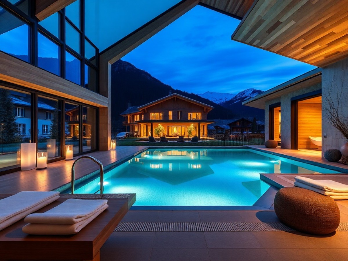 Design e wellness privato: il lusso alpino della villa di Badia-Abtei