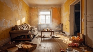 L'inquilino uscente lascia la casa sporca: cosa prevede la legge