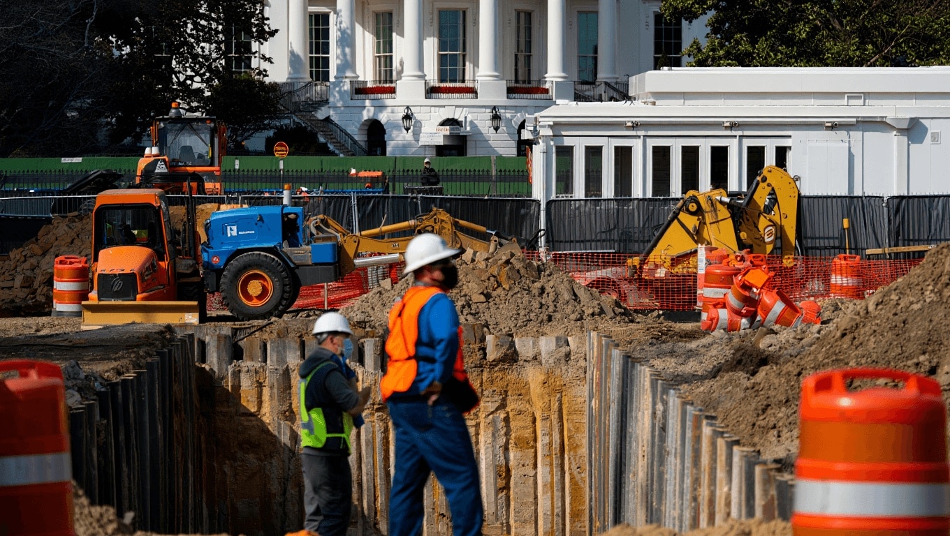 La controversa "sala da ballo" che Trump vuole aggiungere alla Casa Bianca nasconde un bunker militare