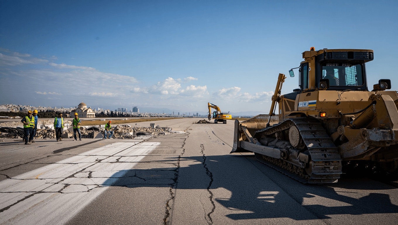 Atene, l’ex aeroporto diventa una città: i primi residenti nel 2027