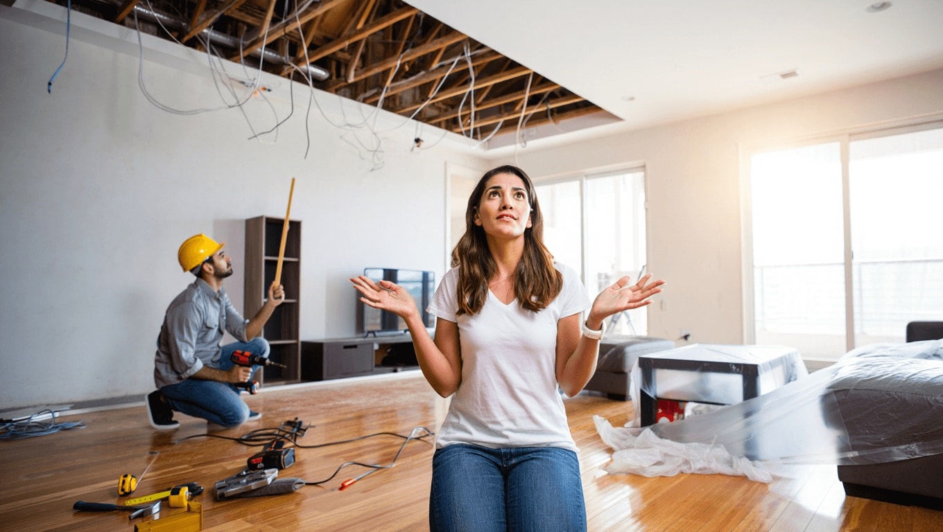 Ristrutturare casa vivendoci dentro si può? Come farcela senza impazzire